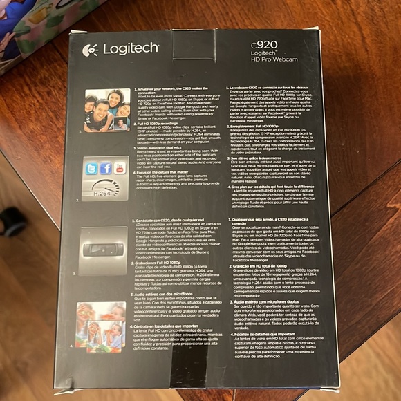 Logitech HD Pro Webcam - Picture 3 of 4